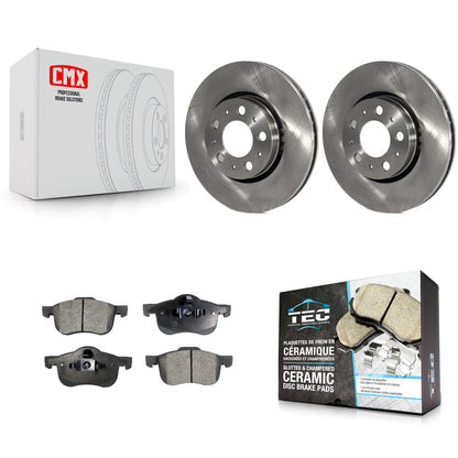 [Avant] Kit de Disque et plaquette (céramique) de frein pour Volvo S60 V70 XC70 S80 K8T-100373