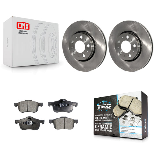 [Avant] Kit de Disque et plaquette (céramique) de frein pour Volvo S60 V70 XC70 S80 K8T-100373