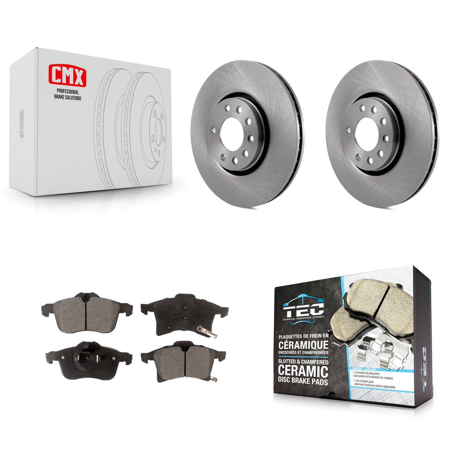 [Avant] Kit de Disque et plaquette (céramique) de frein pour 2008-2009 Saturn Astra K8T-100376