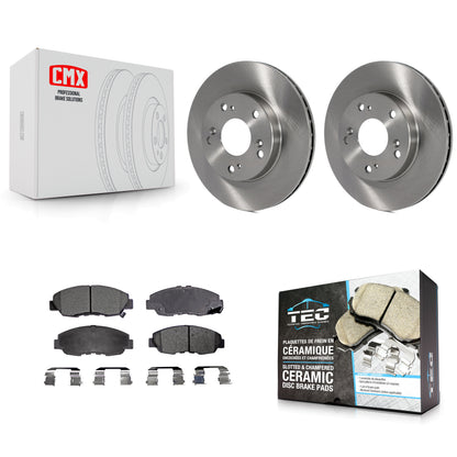 [Avant] Kit de Disque et plaquette (céramique) de frein pour Honda Civic K8T-100378