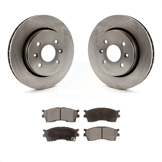 [Avant] Kit de Disque et plaquette (céramique) de frein pour Kia Spectra Sephia K8T-100385 par Transit Auto