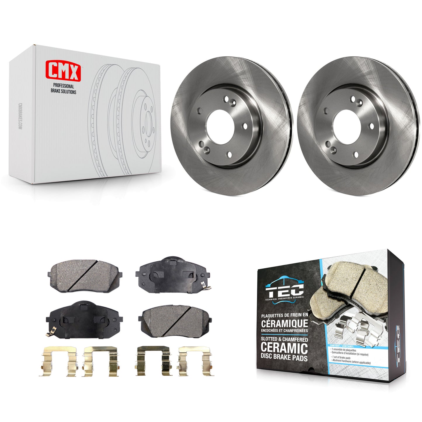 [Avant] Kit de Disque et plaquette (céramique) de frein pour 2010-2012 Kia Rondo K8T-100388