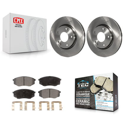 [Avant] Kit de Disque et plaquette (céramique) de frein pour Hyundai Tucson Kia Sportage FWD K8T-100390