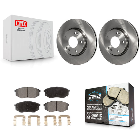 [Avant] Kit de Disque et plaquette (céramique) de frein pour Hyundai Tucson Kia Sportage FWD K8T-100390