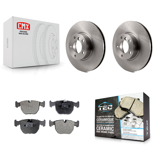 [Avant] Kit de Disque et plaquette (céramique) de frein pour BMW 530i 540i K8T-100396