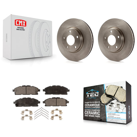 [Avant] Kit de Disque et plaquette (céramique) de frein pour 2011-2017 Nissan Quest K8T-100402