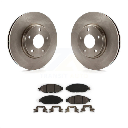 [Avant] Kit de Disque et plaquette (céramique) de frein pour 2016 Nissan Pathfinder From 11 15 K8T-100403 par Transit Auto