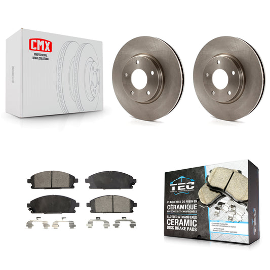 [Avant] Kit de Disque et plaquette (céramique) de frein pour 2004-2009 Nissan Quest K8T-100404