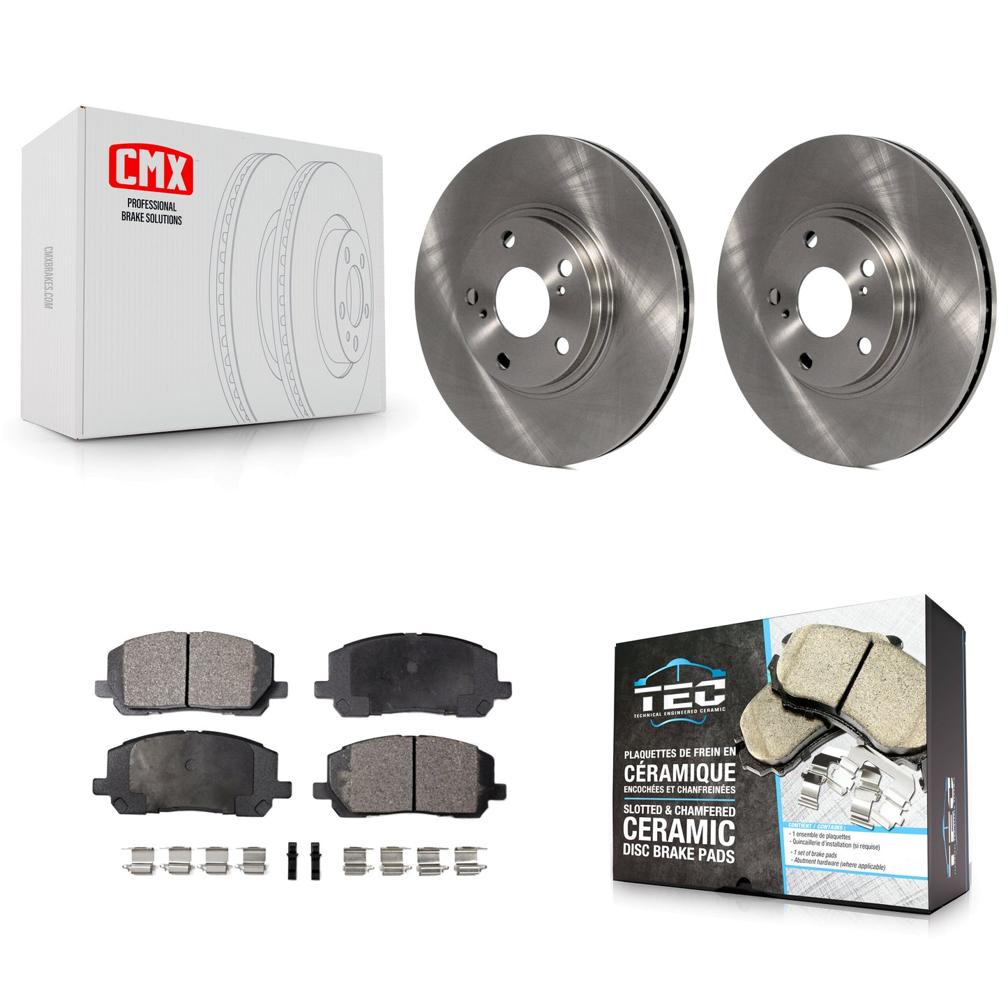 [Avant] Kit de Disque et plaquette (céramique) de frein pour Toyota Highlander K8T-100413