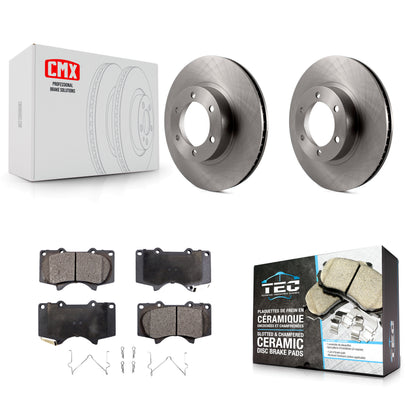 [Avant] Kit de Disque et plaquette (céramique) de frein pour Toyota 4Runner Lexus GX470 K8T-100414