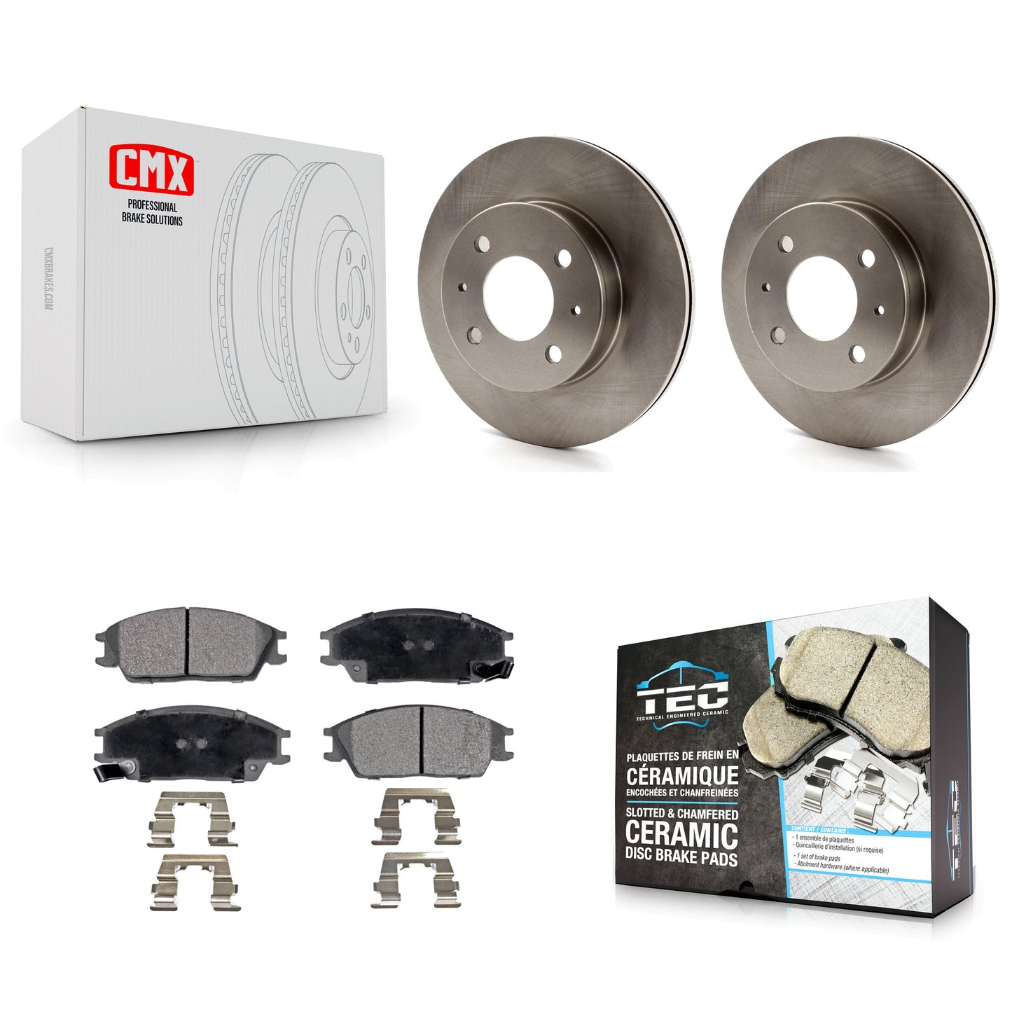 [Avant] Kit de Disque et plaquette (céramique) de frein pour 2000-2005 Hyundai Accent K8T-100417