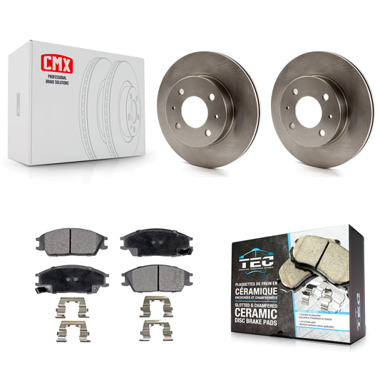 [Avant] Kit de Disque et plaquette (céramique) de frein pour 2000-2005 Hyundai Accent K8T-100417