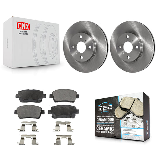 [Avant] Kit de Disque et plaquette (céramique) de frein pour 2004-2006 Scion xB xA K8T-100422