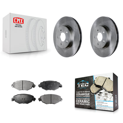[Avant] Kit de Disque et plaquette (céramique) de frein pour 2002-2008 Jaguar X-Type K8T-100428