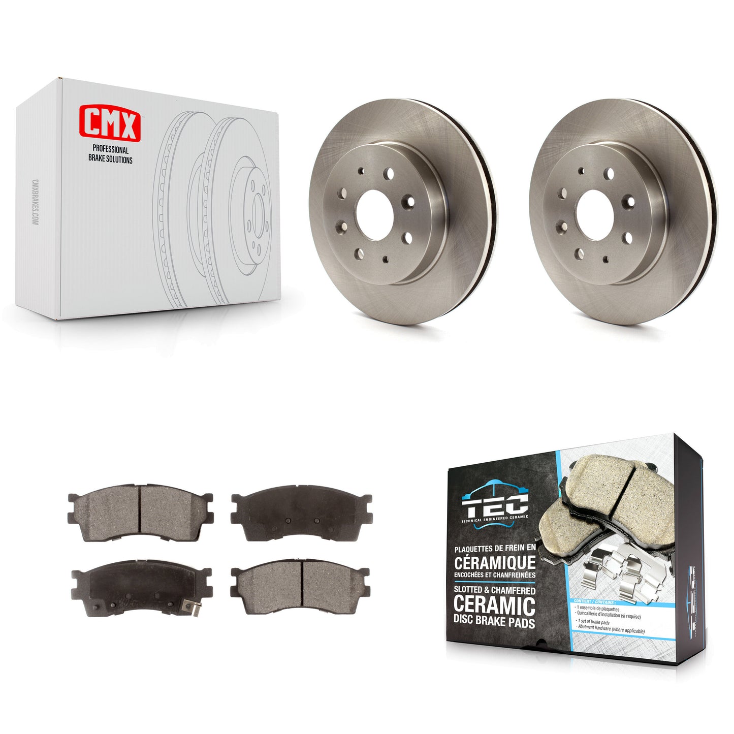 [Avant] Kit de Disque et plaquette (céramique) de frein pour 2003-2005 Kia Rio K8T-100429