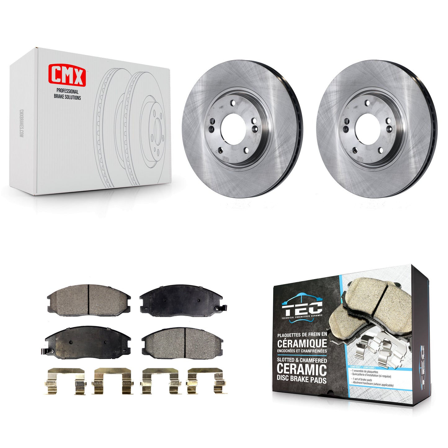 [Avant] Kit de Disque et plaquette (céramique) de frein pour Kia Amanti Hyundai XG350 K8T-100433