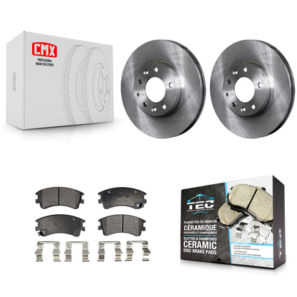 [Avant] Kit de Disque et plaquette (céramique) de frein pour 2003-2005 Mazda 6 K8T-100436