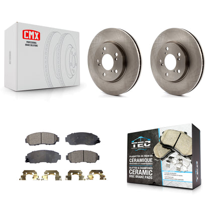 [Avant] Kit de Disque et plaquette (céramique) de frein pour 2005-2010 Honda Odyssey K8T-100437