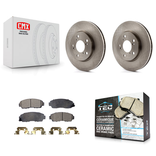 [Avant] Kit de Disque et plaquette (céramique) de frein pour 2005-2010 Honda Odyssey K8T-100437