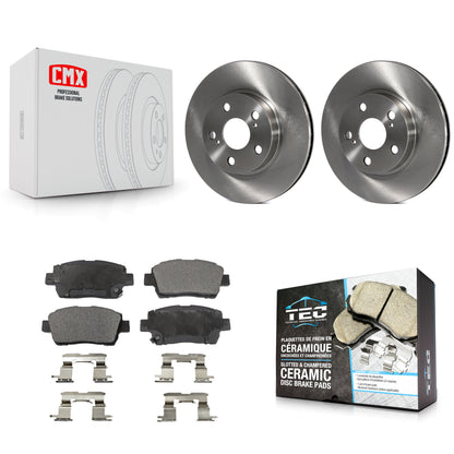 [Avant] Kit de Disque et plaquette (céramique) de frein pour 2004-2009 Toyota Prius K8T-100443