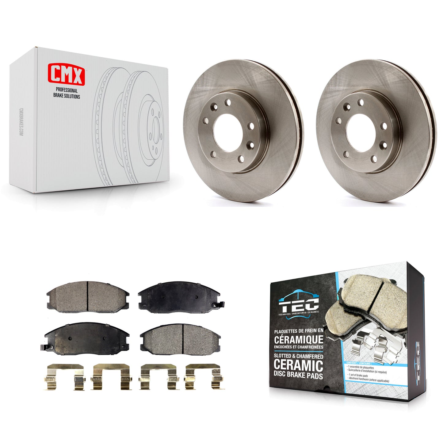 [Avant] Kit de Disque et plaquette (céramique) de frein pour Kia Sedona K8T-100446