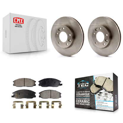 [Avant] Kit de Disque et plaquette (céramique) de frein pour Kia Sedona K8T-100446