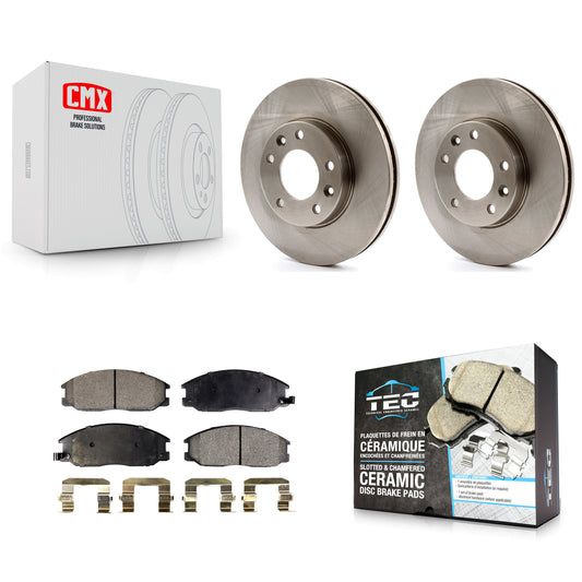[Avant] Kit de Disque et plaquette (céramique) de frein pour Kia Sedona K8T-100446