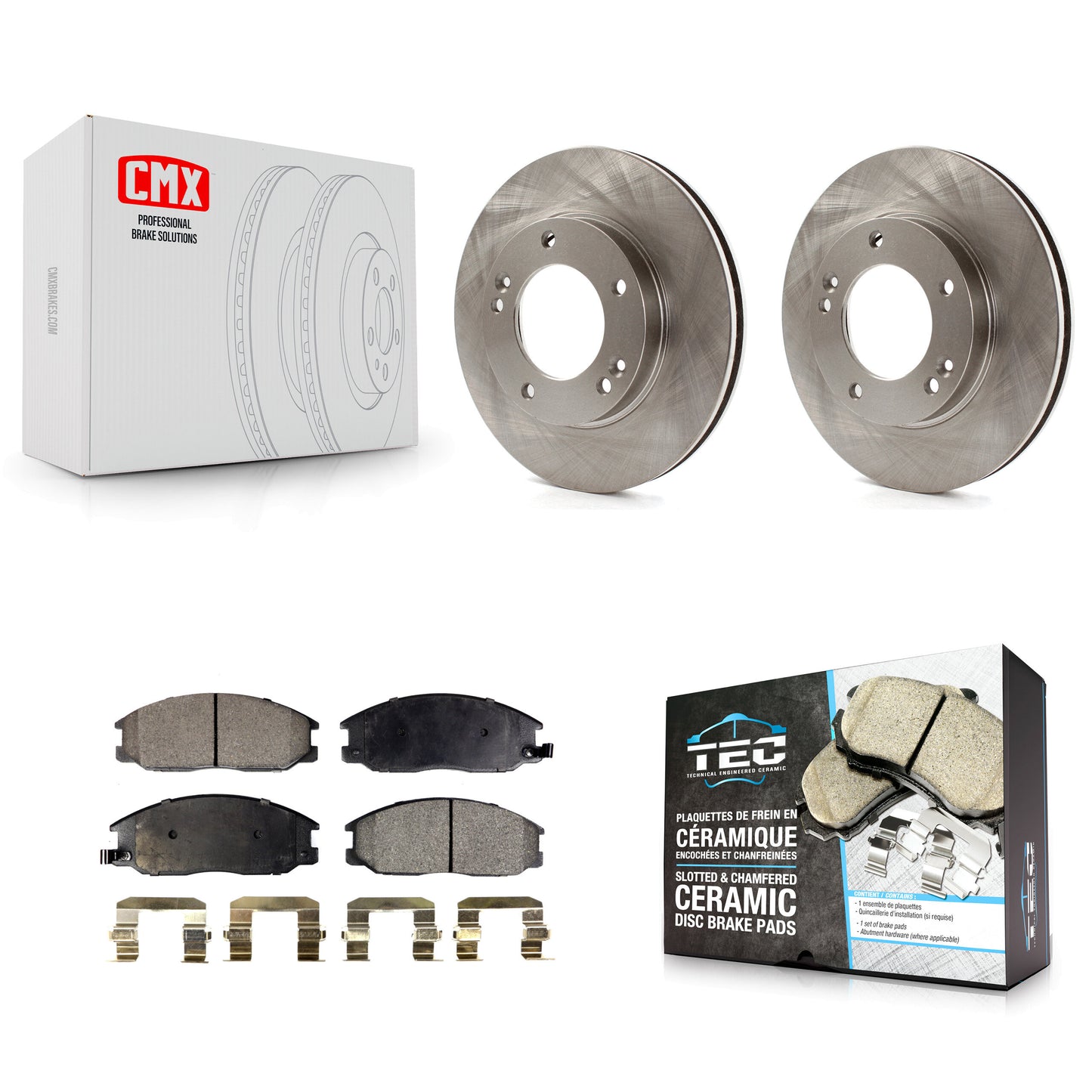 [Avant] Kit de Disque et plaquette (céramique) de frein pour 2003-2006 Kia Sorento K8T-100449