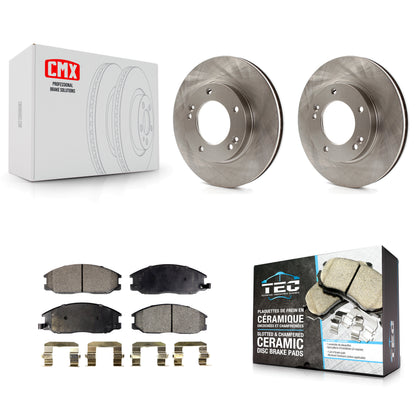 [Avant] Kit de Disque et plaquette (céramique) de frein pour 2003-2006 Kia Sorento K8T-100449