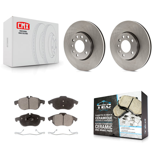 [Avant] Kit de Disque et plaquette (céramique) de frein pour Saab 9-3 avec 285mm Diameter Rotor K8T-100453