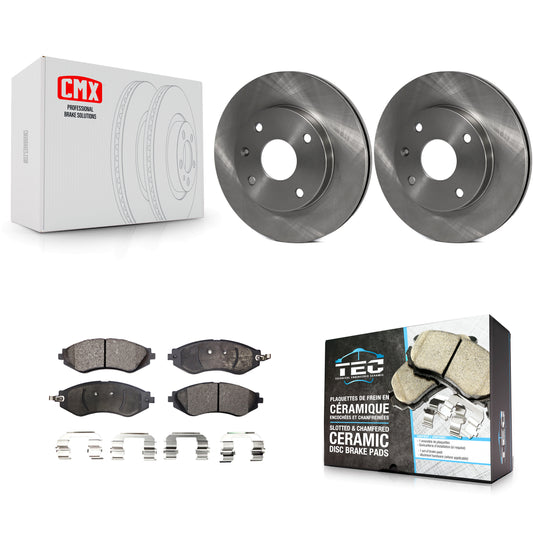 [Avant] Kit de Disque et plaquette (céramique) de frein pour Suzuki Forenza Reno Chevrolet Optra K8T-100454