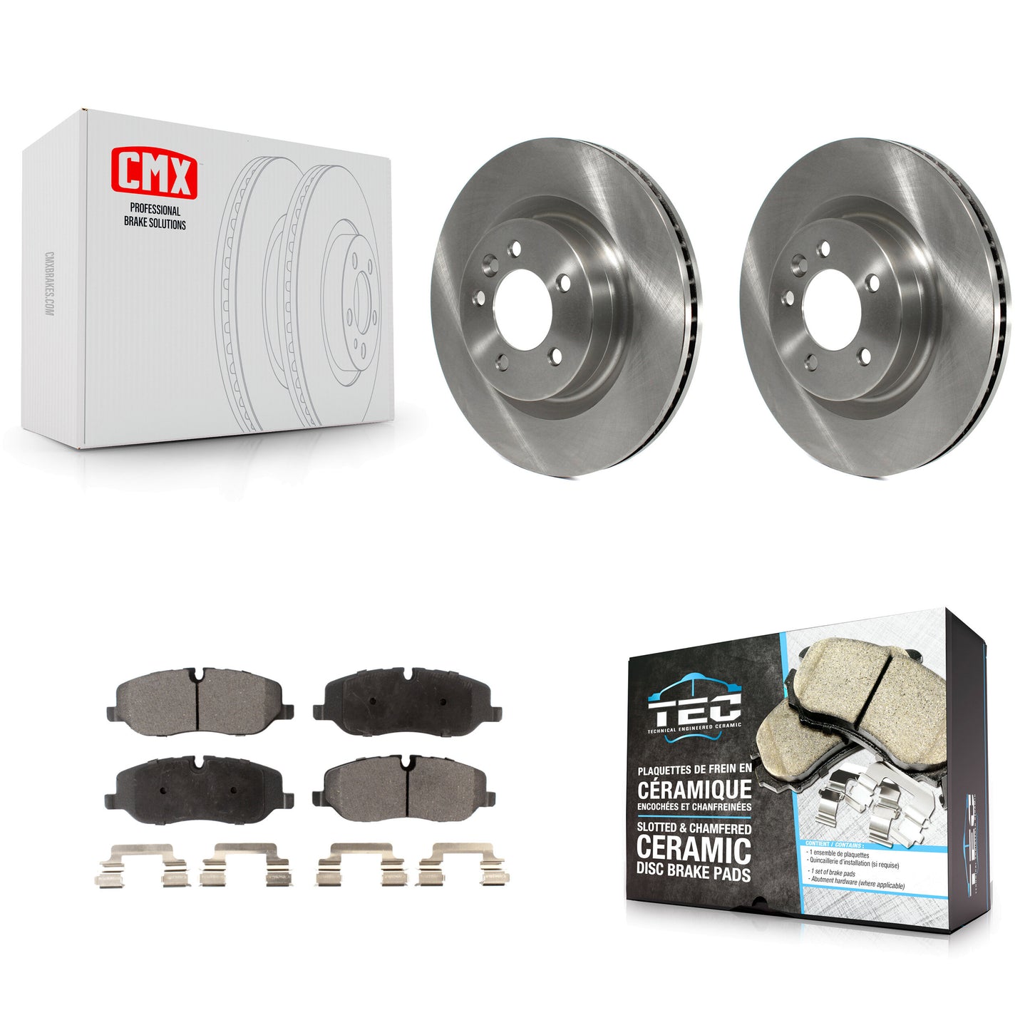 [Avant] Kit de Disque et plaquette (céramique) de frein pour Land Rover Range Sport LR3 K8T-100456