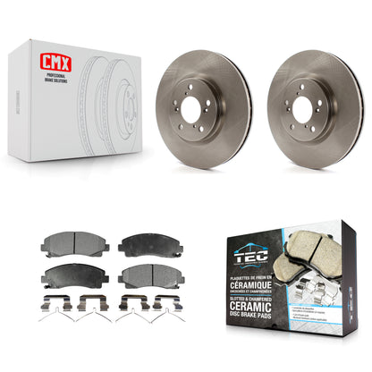 [Avant] Kit de Disque et plaquette (céramique) de frein pour 2006-2014 Honda Ridgeline K8T-100458