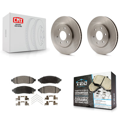[Avant] Kit de Disque et plaquette (céramique) de frein pour Nissan Frontier Suzuki Equator 2.5L K8T-100462