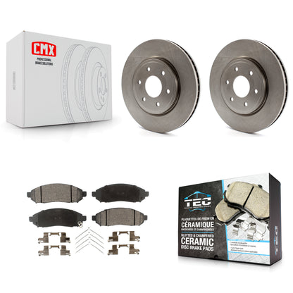 [Avant] Kit de Disque et plaquette (céramique) de frein pour Nissan Frontier Pathfinder Xterra Suzuki Equator K8T-100464