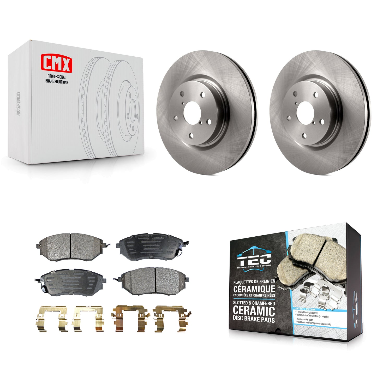 [Avant] Kit de Disque et plaquette (céramique) de frein pour Subaru Outback Legacy WRX Tribeca B9 K8T-100466