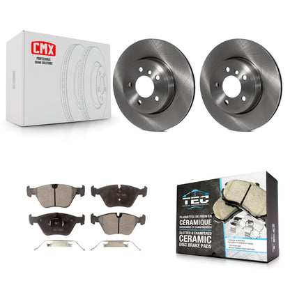 [Avant] Kit de Disque et plaquette (céramique) de frein pour 2004-2010 BMW X3 K8T-100474