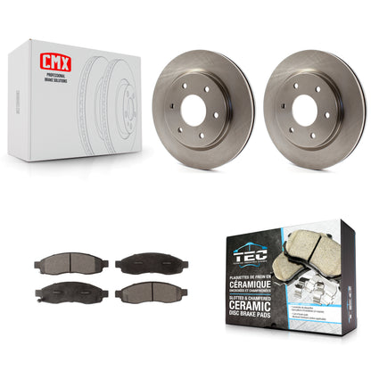 [Avant] Kit de Disque et plaquette (céramique) de frein pour Nissan TITAN Armada INFINITI QX56 K8T-100476