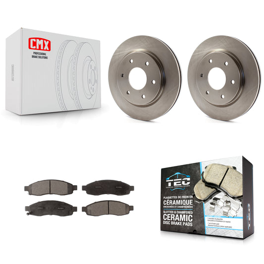 [Avant] Kit de Disque et plaquette (céramique) de frein pour Nissan TITAN Armada INFINITI QX56 K8T-100476