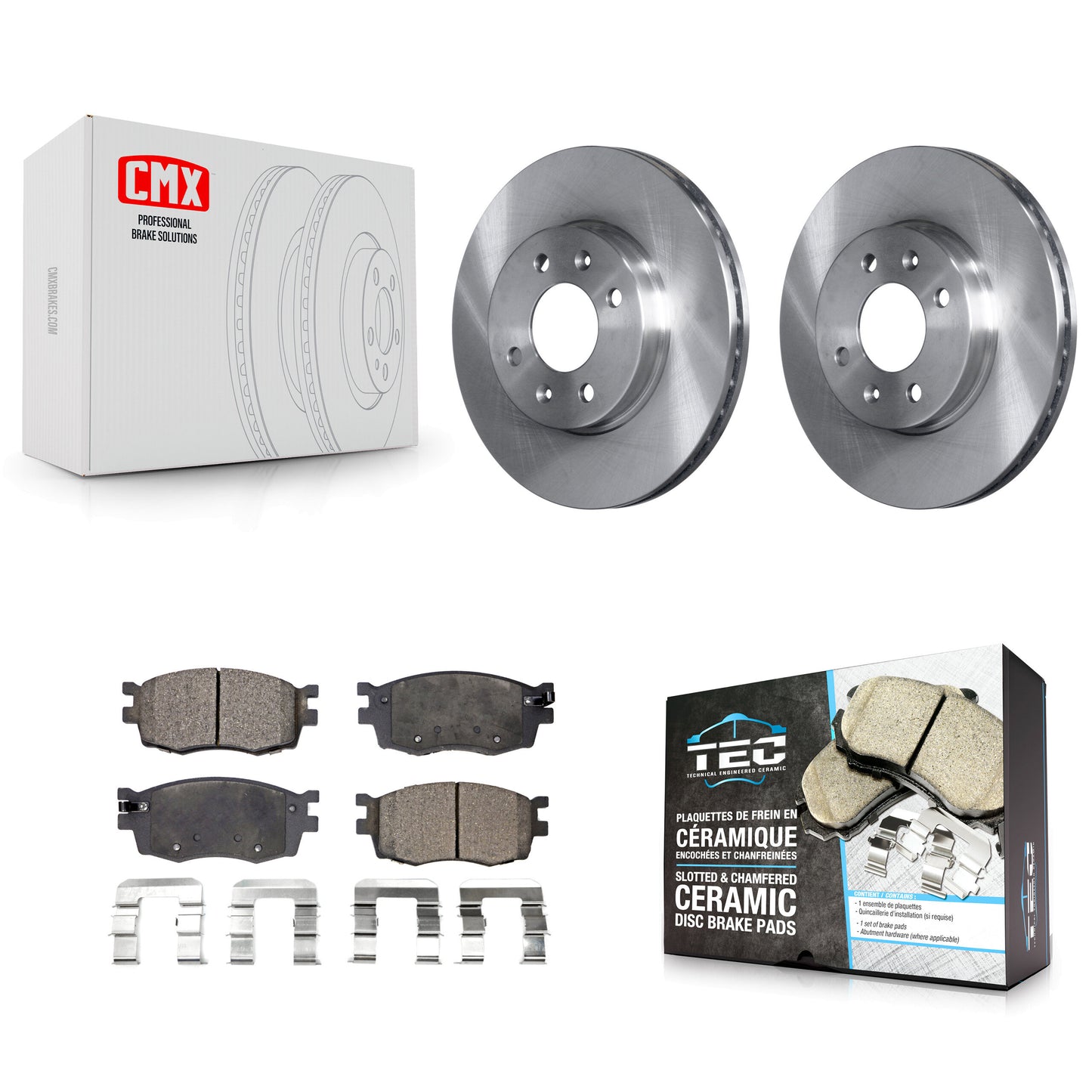[Avant] Kit de Disque et plaquette (céramique) de frein pour Hyundai Accent Kia Rio Rio5 K8T-100479