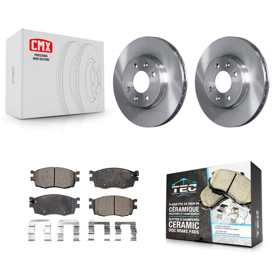 [Avant] Kit de Disque et plaquette (céramique) de frein pour Hyundai Accent Kia Rio Rio5 K8T-100479