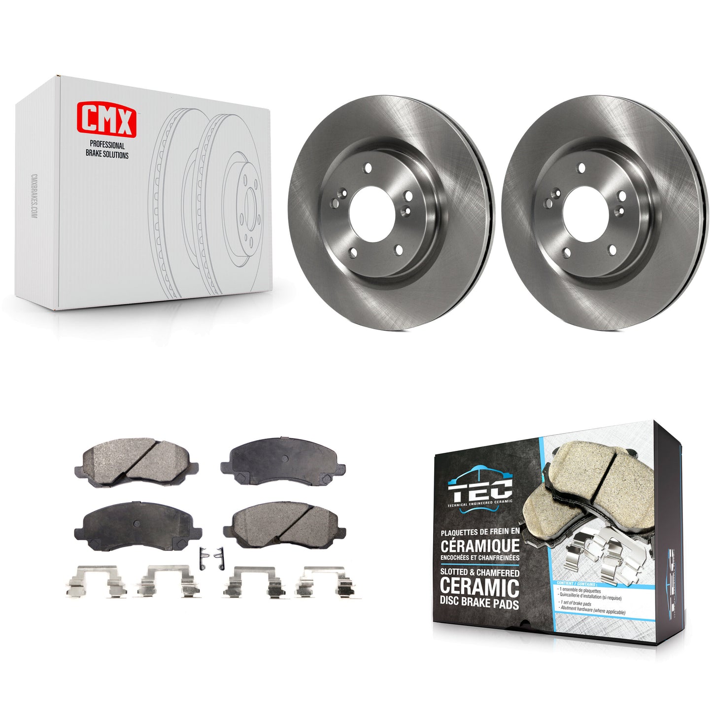[Avant] Kit de Disque et plaquette (céramique) de frein pour Mitsubishi Galant Eclipse K8T-100480