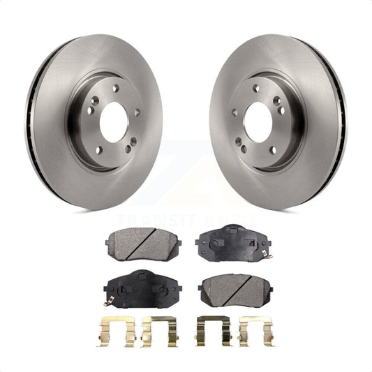 [Avant] Kit de Disque et plaquette (céramique) de frein pour Hyundai Tucson Kia Sportage Soul EV K8T-100483 par Transit Auto