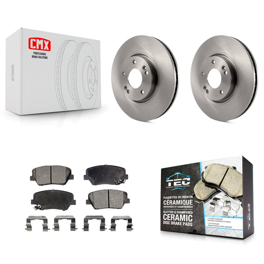 [Avant] Kit de Disque et plaquette (céramique) de frein pour 2014-2017 Kia Rondo K8T-100486