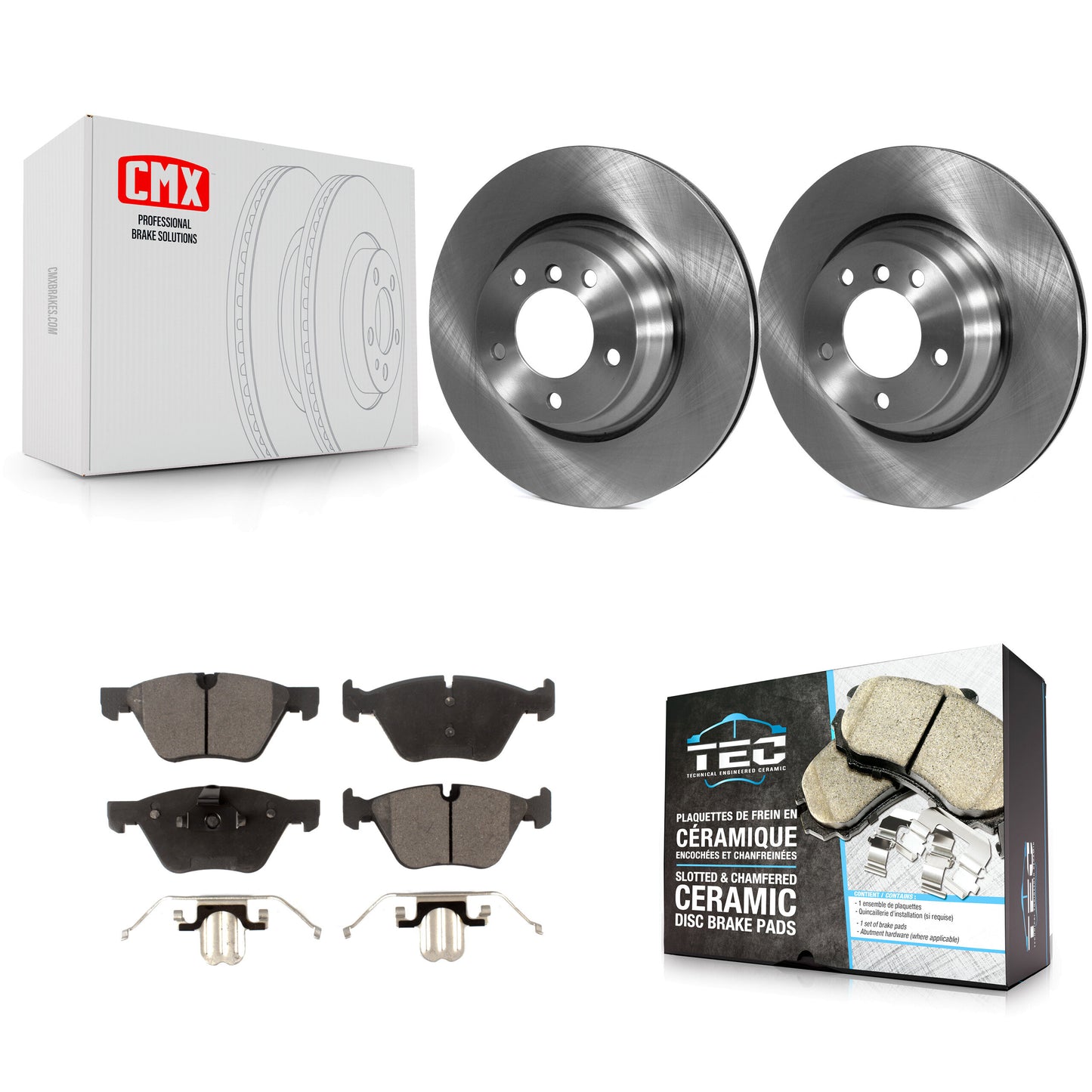 [Avant] Kit de Disque et plaquette (céramique) de frein pour BMW 330i 330xi X1 K8T-100510