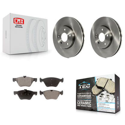 [Avant] Kit de Disque et plaquette (céramique) de frein pour Mercedes-Benz E350 E320 E300 K8T-100516