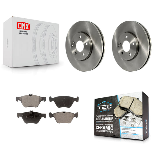 [Avant] Kit de Disque et plaquette (céramique) de frein pour Mercedes-Benz E350 E320 E300 K8T-100516