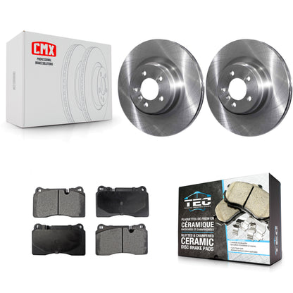 [Avant] Kit de Disque et plaquette (céramique) de frein pour 2006-2009 Land Rover Range Supercharged K8T-100526