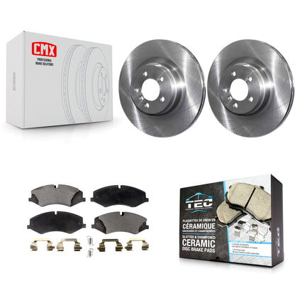 [Avant] Kit de Disque et plaquette (céramique) de frein pour 2010-2012 Land Rover Range Naturally Aspirated K8T-100527