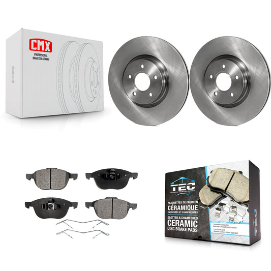 [Avant] Kit de Disque et plaquette (céramique) de frein pour 2014 Ford Connect 104.8" wheel base K8T-100530